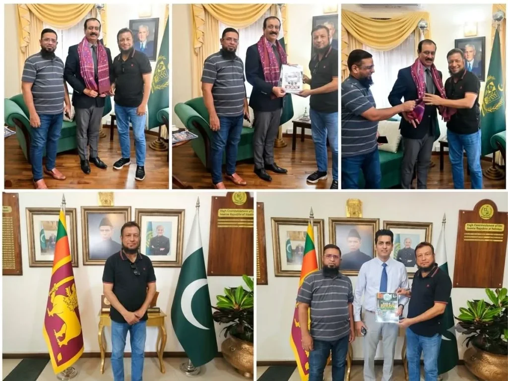 Meeting with High Commissioner of Pakistan in Sri Lanka H.E Maj Gen (R) Dr. Nayyar Naseer HI M PhD